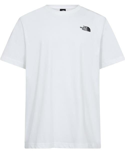 The North Face M S/S Redbox TEE TNF White Mand Hvid Kortærmede T-shirts Str XL - Bomuld hos Magasin