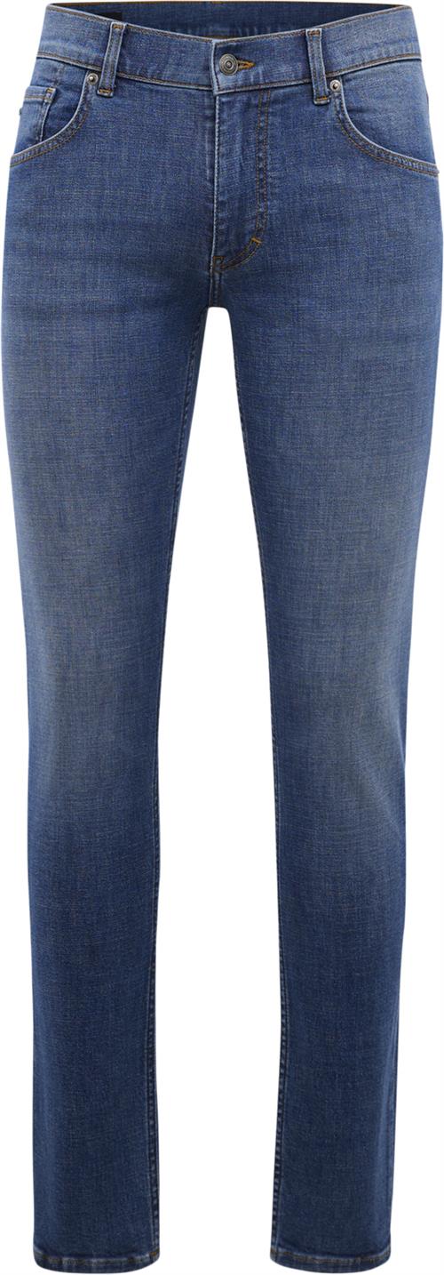 J. Lindeberg Jay Active Mid Indigo Jeans Mand 6194 Jeans Str W34 / L32 - hos Magasin