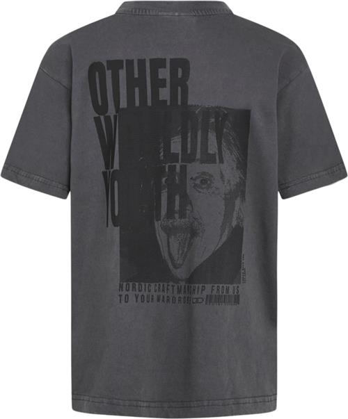 Se Grunt Grgret Tee Str XL/16Y - Dark Grey Kortærmede T-shirts hos Magasin ved Magasin