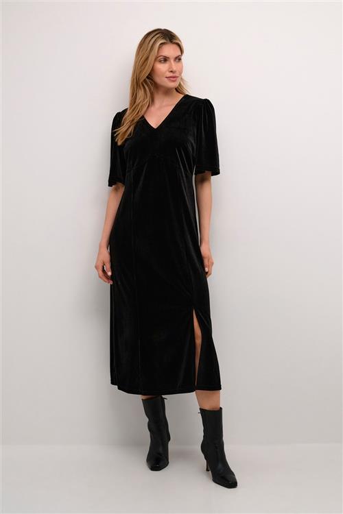 Cream Crpativa Dress Kim fit Kvinde Pitch Black Maxi Kjoler Str 44 - hos Magasin