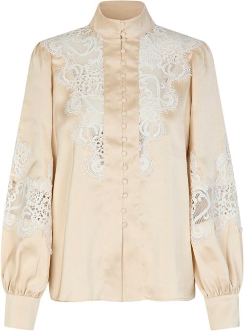 Se Cras Aureliacras Shirt Kvinde Champagne Skjorter Str 42 - hos Magasin ved Magasin