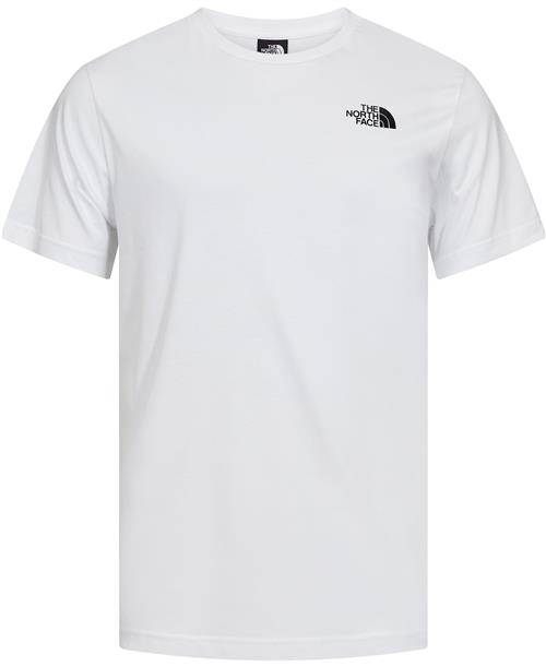 Se The North Face M Vertical SS TEE TNF White Mand Hvid Kortærmede T-shirts Str XL - Bomuld hos Magasin ved Magasin