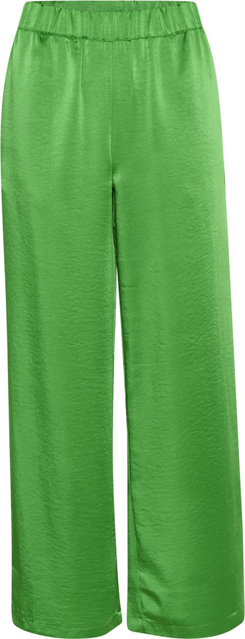 Saint Tropez Dinnesz Pants Kvinde Jelly Bean Bukser Med Brede Ben Loose Fit Str XS - hos Magasin