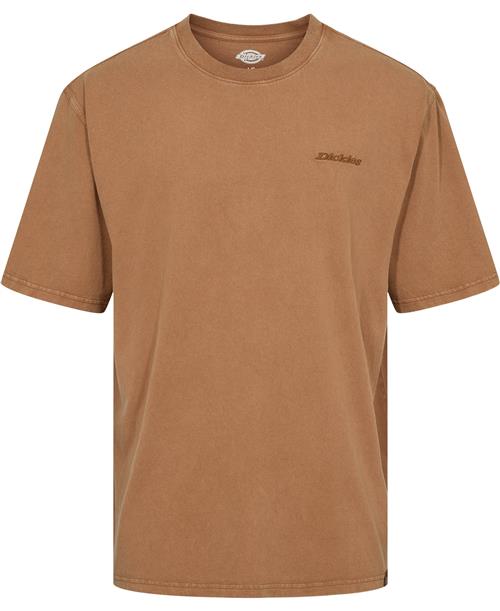 Dickies Plentywood TEE SS Brown Duck Mand Brown Duck Kortærmede T-shirts Str L - hos Magasin