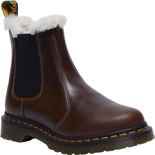 Dr. Martens 2976 Leonore Dark Khaki Orleans Kvinde Dark Khaki Chelsea Boots Str 42 - hos Magasin