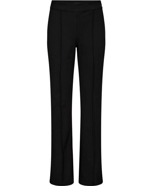 GUESS NEW Flared Evelina Pant Kvinde Jet Black A996 Straight Jeans Str L - hos Magasin