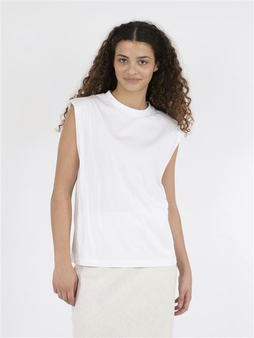 Se Neo Noir Danny Jersey Tee Kvinde White Kortærmede T-shirts Str 42 - hos Magasin ved Magasin