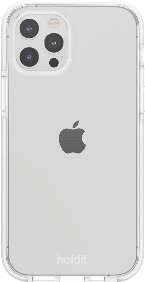 HoldIt Seethru Case Iphone 12/12pro White 76x13x140 mm - Mobil Covers hos Magasin