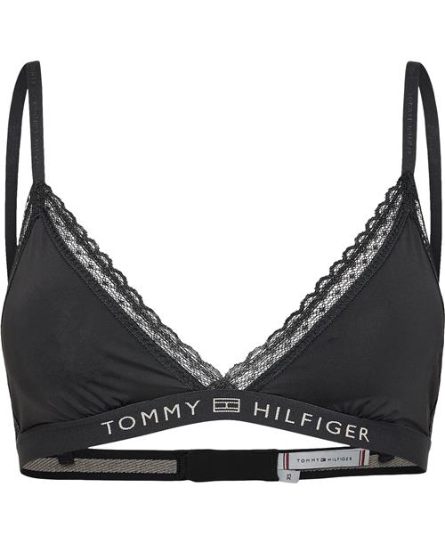 Tommy Hilfiger Unlined Triangle Bh'er Uden Bøjle Str XL - Nylon hos Magasin