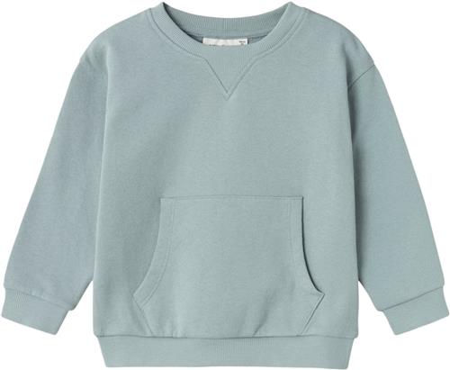 Lil' Atelier Nmmjobo LS RLX Sweat BRU LIL Str 104 - Abyss Sweatshirts hos Magasin