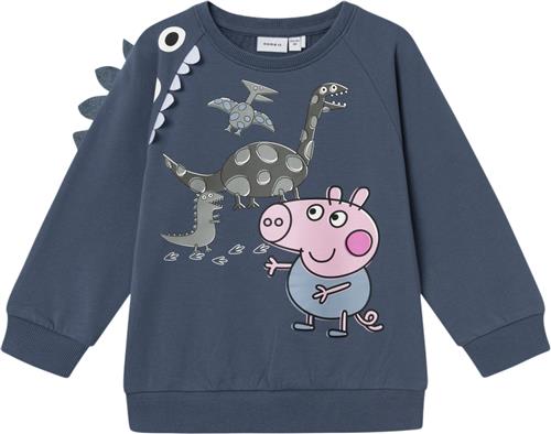 Name It Nmmapo Peppapig Nreg Sweat BRU Cplg Str 92 - Bering Sea Sweatshirts hos Magasin