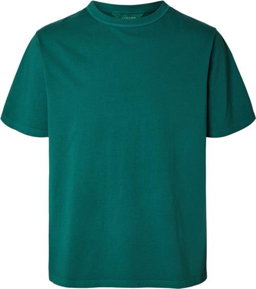 Annarr Anrro Garment DYE SS Oneck TEE Mand Verdant Green Kortærmede T-shirts Str XL - hos Magasin