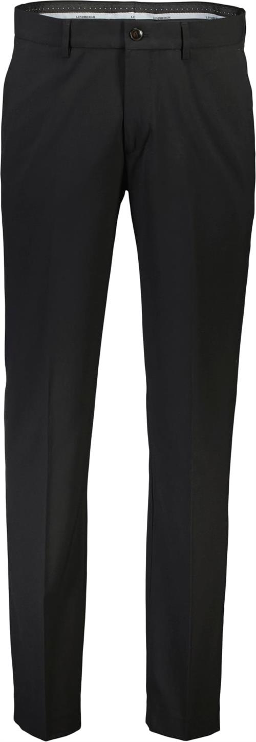 Se Lindbergh Superflex Pants Mand Sort Habitbukser Str 56 - hos Magasin ved Magasin