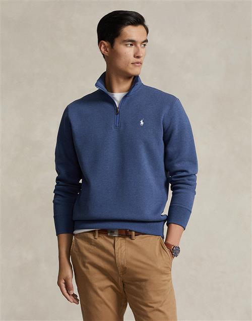 Polo Ralph Lauren 30/1 Double KNT Cvclsl-sws Mand Derby Blue Heather Sweatshirts Str L - hos Magasin