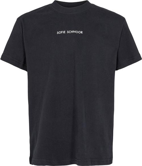 Sofie Schnoor Tshirt Str 10 år / 140 cm - Black Kortærmede T-shirts hos Magasin