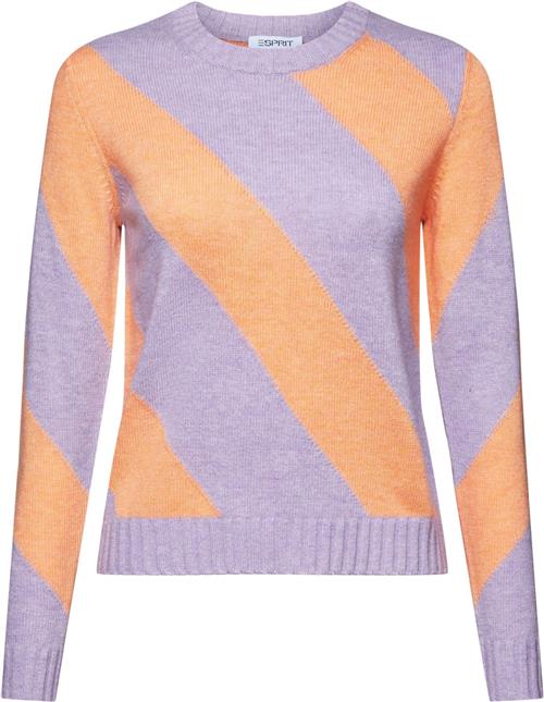 Esprit ws Shrunken crw Kvinde Lavender 3 Sweaters Str L - hos Magasin