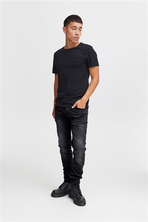 Se Blend Jet fit Multiflex Noos Jeans Mand Denim Washed Black Jeans Slim Fit Str 32/34 - hos Magasin ved Magasin