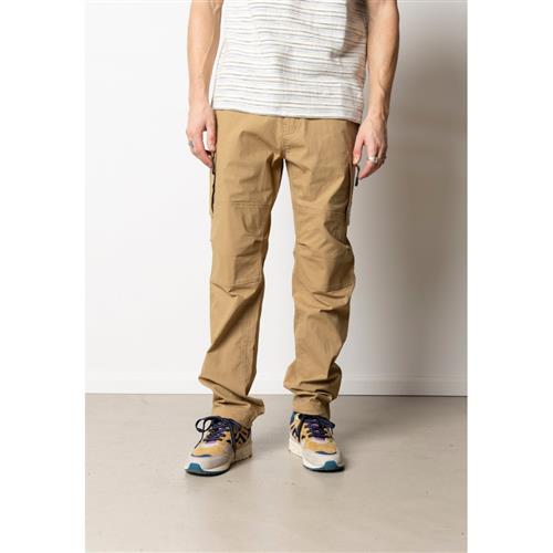 Se Fat Moose Pavement Ripstop Pants Mand Dark Khaki Cargo Bukser Str L / Regular - hos Magasin ved Magasin