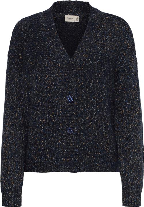 Fransa Frspotta CAR 2 Kvinde Navy Blazer Mix Cardigans Regular Fit Str S - hos Magasin