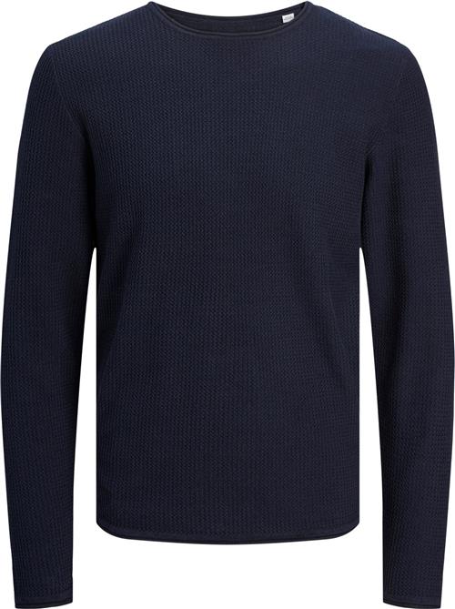 Jack & Jones Jjecooper Knit Crew Neck Noos Mand Mood Indigo Sweaters Str XS - hos Magasin