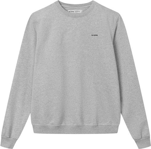 BLS Hafnia Essential Logo Crewneck 2 Mand Grey Sweatshirts Str S - hos Magasin