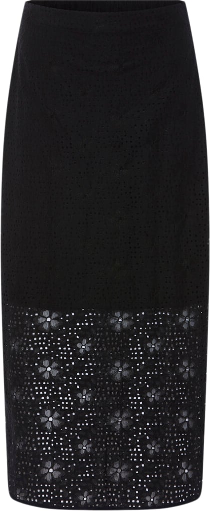 Rue de Femme Nova Skirt RdF Kvinde Black Midi Nederdele Str S - hos Magasin