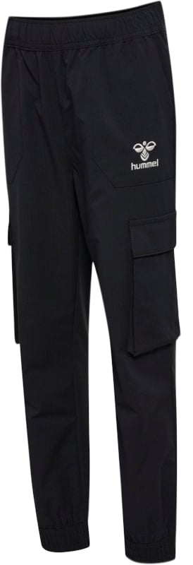 Hummel Hmlstop Cargo Pants Str 4 år / 104 cm - Sort Bukser hos Magasin