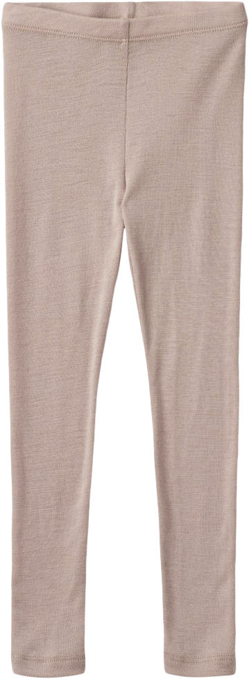 Se Wheat Uld Leggings Str 3 år / 98 cm Uld - Dry Rose Leggings hos Magasin ved Magasin