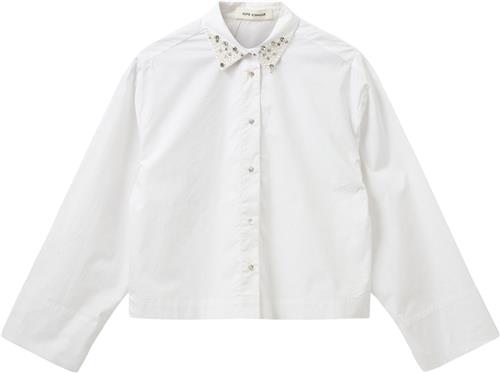 Sofie Schnoor Shirt Kvinde Brilliant White Langærmede Skjorter Str 38 - hos Magasin