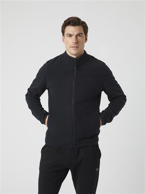 Se Björn Borg Borg Full ZIP Fleece Mand Black Fleece Str L - hos Magasin ved Magasin