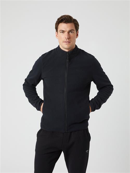 Björn Borg Borg Full ZIP Fleece Mand Black Fleece Str M - hos Magasin