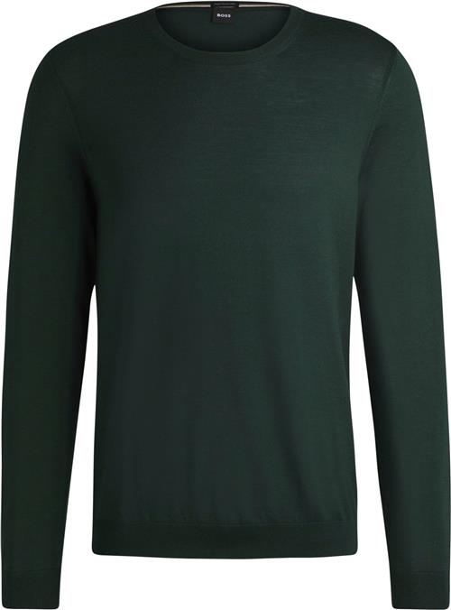 Se BOSS Lenop Mand Green Sweaters Str XL - hos Magasin ved Magasin