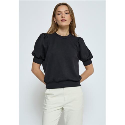 Se Minus Mslivana Tshirt Kvinde Black Kortærmede T-shirts Str XL - hos Magasin ved Magasin