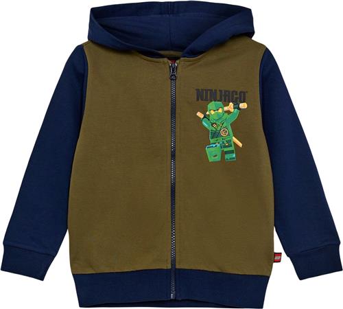 Se LEGO kidswear/LEGO børnetøj Lwscout 607 Sweatshirt Str 140 cm - Dark Khaki Sweatshirts hos Magasin ved Magasin