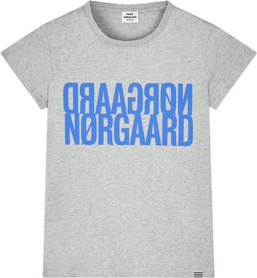 Mads Nørgaard - Copenhagen Single Organic Tuvina Tee Str 8 år - Grå Kortærmede T-shirts hos Magasin