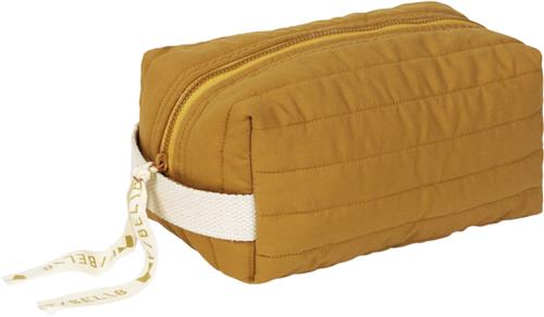 Fabelab Quilted Toiletry bag Ochre - Ochre Pusletasker & -Tilbehør Bomuld hos Magasin