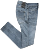 Replay Anbass Hyperflex Jeans Mand Lys Blå Jeans Str 32/34 - Denim hos Magasin