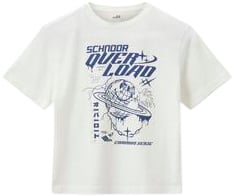 Sofie Schnoor Tshirt Str 10 år / 140 cm - Snow White Kortærmede T-shirts hos Magasin