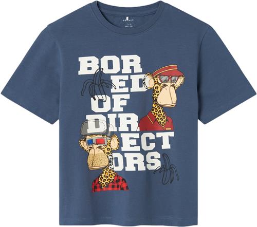 Se Name It Nkmaros Boredofd SS Nreg TOP BOX SK Str 122/128 - Bering Sea Kortærmede T-shirts hos Magasin ved Magasin