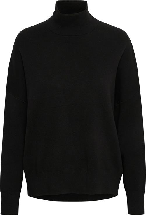 InWear Tenleyiw Turtleneck Pullover Kvinde Black Rullekraver Str S - hos Magasin