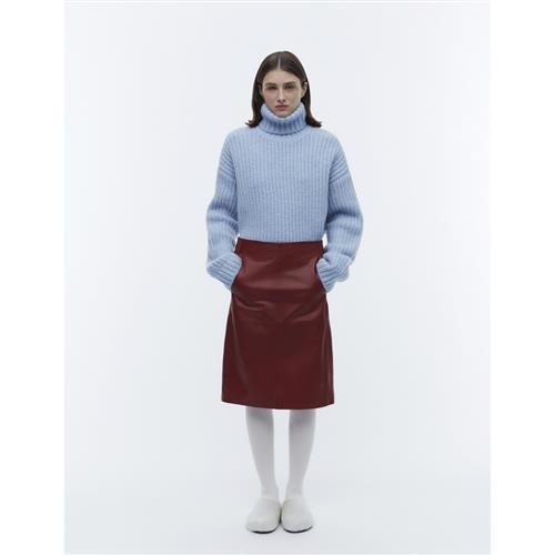 Se 2NDDAY 2ND Bernardo Winter Knit Kvinde Skyway Langærmede Bluser Str L - hos Magasin ved Magasin