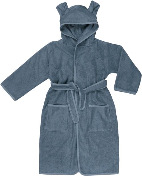 Fabelab Bathrobe Junior - Bear - Blue Spruce Str Wear 2-4Y - Blue Spruce Morgenkåber hos Magasin