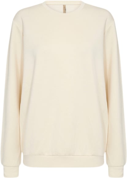 soyaconcept Scbanu 198 Sweatshirt Creme Kvinde 1620 Creme Sweatshirts Str L - Polyester hos Magasin