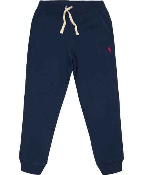 Polo Ralph Lauren Cottonblend-fleece Jogger Str 5 / 5 år - Blå Bukser hos Magasin