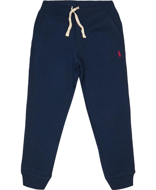 Se Polo Ralph Lauren Cottonblend-fleece Jogger Str 2 År - Blå Bukser hos Magasin ved Magasin