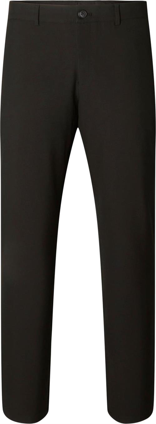 Se Selected Homme Slhslimrobert Flex 175 Pants Noos Mand Sort Chinos Str "30/""32" - hos Magasin ved Magasin