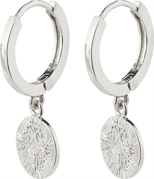 Pilgrim Earrings : Nomad : Silver Plated one size - Creoler hos Magasin