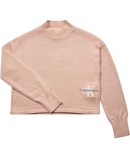 Se Calvin Klein Monogram OFF Placed Sweater Str 10 år - Tfc Sweatshirts hos Magasin ved Magasin