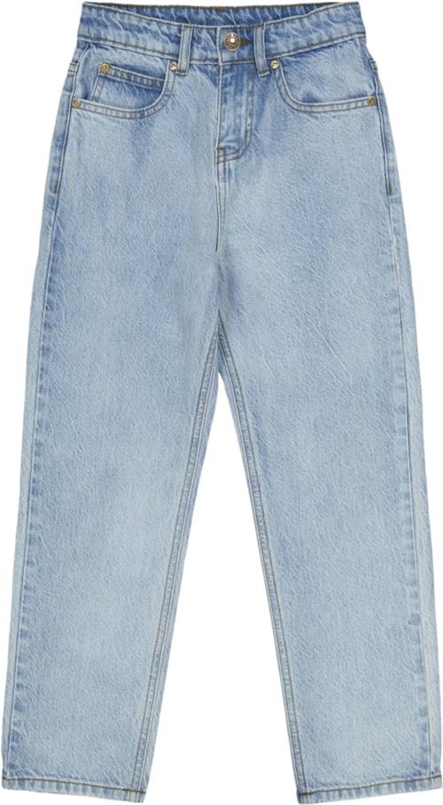 The New Tnre:Turn Loose Fit Jeans Str 98-104 cm/3-4 år Unisex - Blå Jeans Bomuld hos Magasin