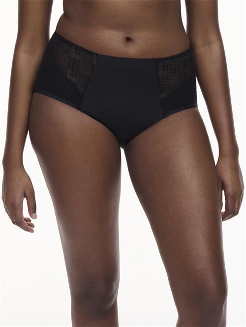 Se Chantelle Intrigue High Brief Højtaljede Trusser Str 40 - hos Magasin ved Magasin